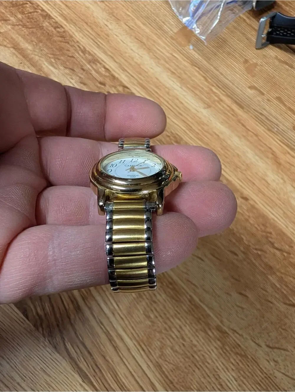 Carriage Quartz Women's Two-Tone Wristwatch